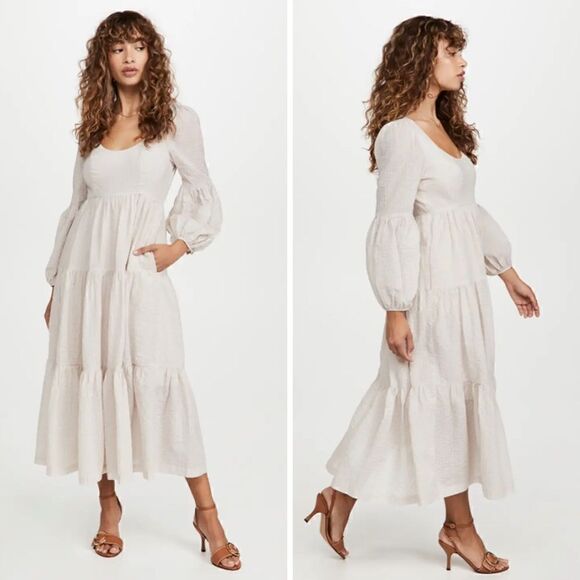Cinq a Sept Rose Midi Dress | SZ 4 - Picture 1 of 17